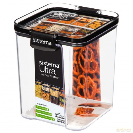Sistema - Tritan Ultra Square 920ml