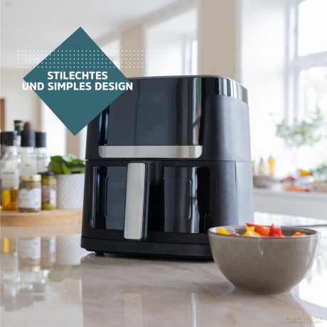 Sobczyk - Digital airfryer 7L - Black