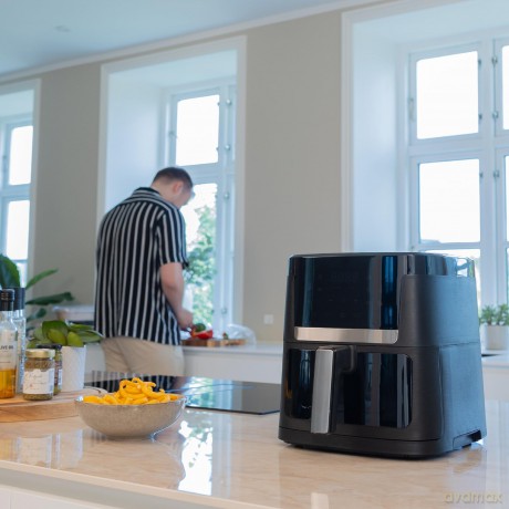 Sobczyk - Digital airfryer 7L - Black