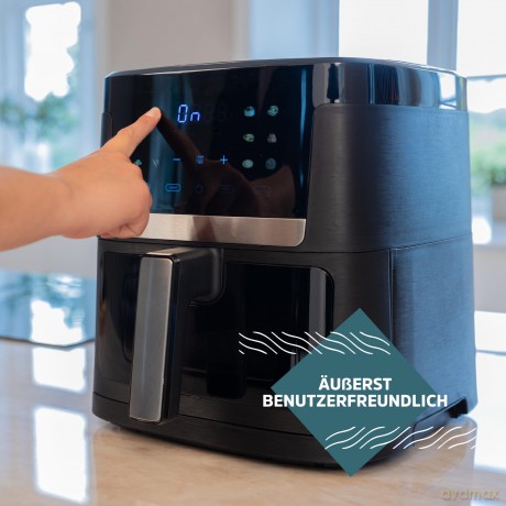 Sobczyk - Digital airfryer 7L - Black