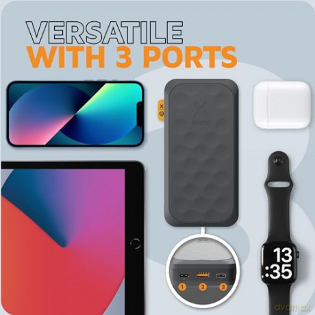 Xtorm - Power Bank USB-C PD 35W 20,000mAh/2xUSB-C Black