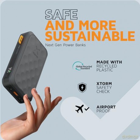 Xtorm - Power Bank USB-C PD 35W 20,000mAh/2xUSB-C Black