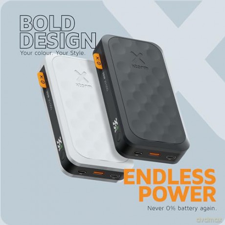 Xtorm - Power Bank USB-C PD 35W 20,000mAh/2xUSB-C Black