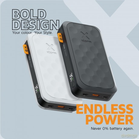 Xtorm - Power Bank USB-C PD 35W 20,000mAh/2xUSB-C White
