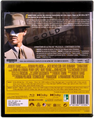 Chinatown [Blu-Ray 4K]+[Blu-Ray]