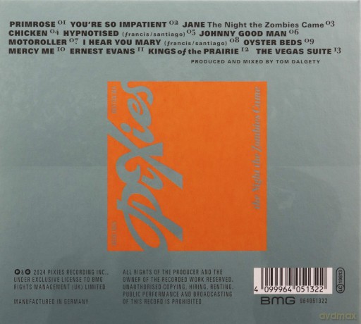 Pixies: The Night The Zombies Came [CD]