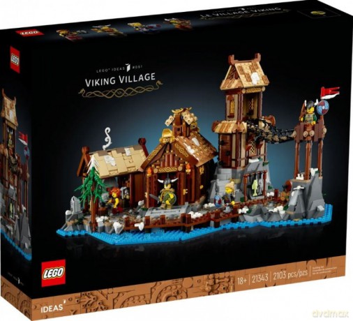 LEGO Ideas Wioska Wikingów (21343) [KLOCKI]