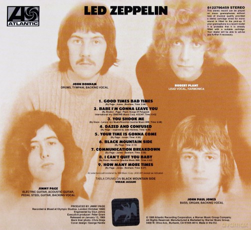 Led Zeppelin: Led Zeppelin I (ecopack) [CD]