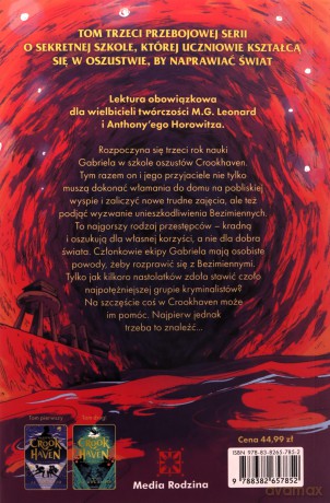 Akademia Crookhaven (Tom 3) Sekret Maravela - J.J. Arcanjo [KSIĄŻKA]