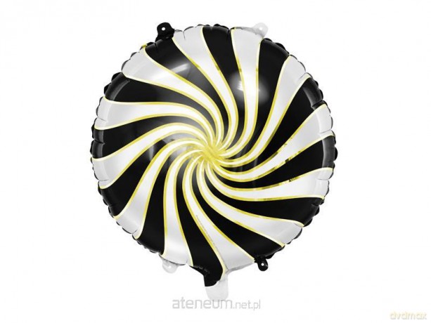 Balon foliowy Cukierek 35cm czarny