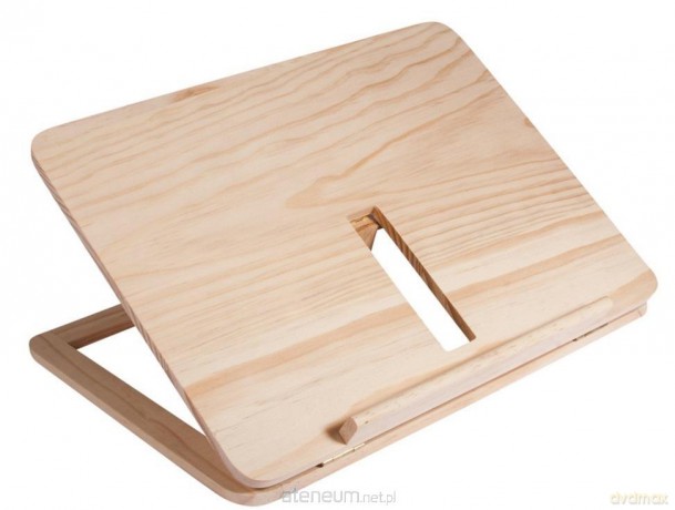 Baza drewniana stojak na tablet&książkę