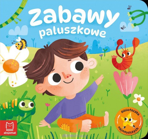 Biblioteczka najmłodszych. Zabawy paluszkowe - Agata Kaczyńska [KSIĄŻKA]
