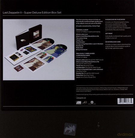 Led Zeppelin: Led Zeppelin II [2CD]+[2xWINYL]