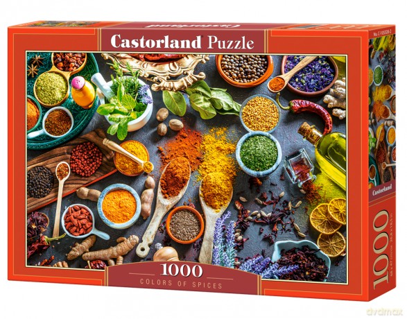 CASTORLAND 1000 el. Colors of Spices [PUZZLE]