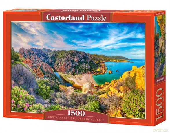 CASTORLAND 1500 el. Costa Paradiso, Sardinia, Italy [PUZZLE]
