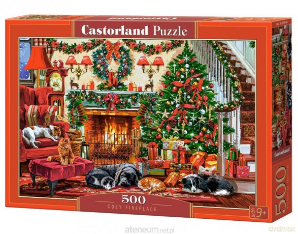 CASTORLAND 500 el. Cozy Fireplace [PUZZLE]