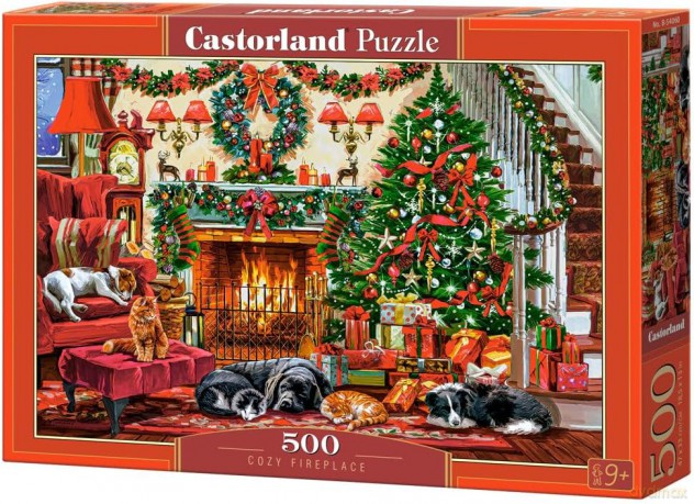 CASTORLAND 500 el. Cozy Fireplace [PUZZLE]