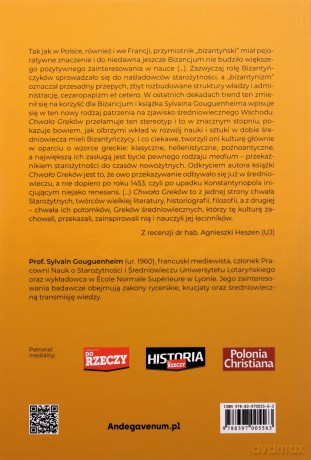 Chwała Greków. Bizantyński wkład kulturowy - Sylvain Gouguenheim [KSIĄŻKA]