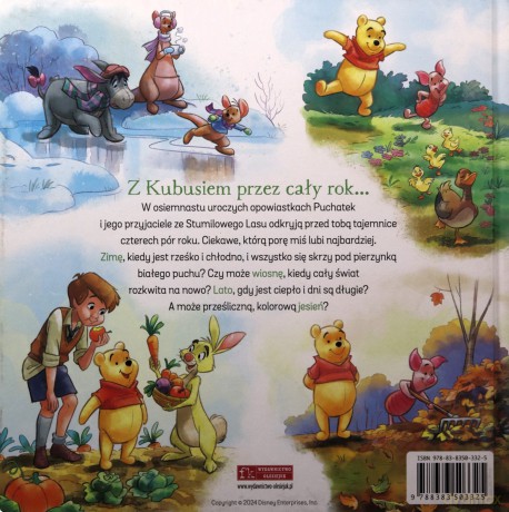 Cztery pory roku w Stumilowym Lesie. Disney - Catherine Hapka [KSIĄŻKA]
