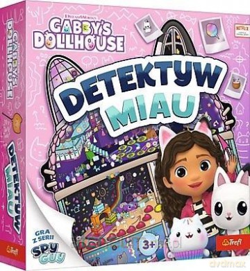 Detektyw Miau Koci Domek Gabi [GRA PLANSZOWA]