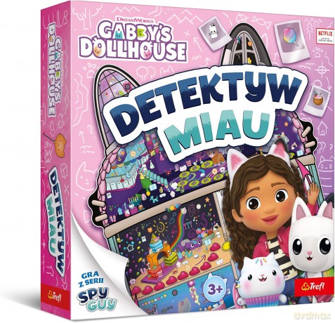 Detektyw Miau Koci Domek Gabi [GRA PLANSZOWA]