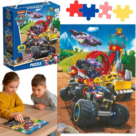 DODO 48 el. Psi Patrol pojazdy [PUZZLE]