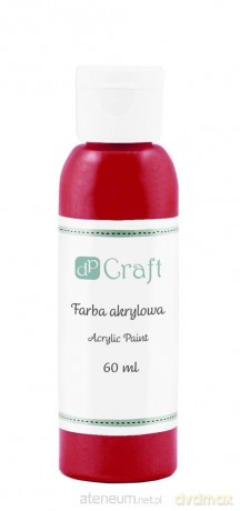 Farba akrylowa ciemnoczerwona 60ml
