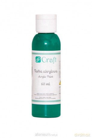 Farba akrylowa ciemnozielona 60ml