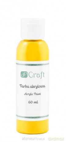 Farba akrylowa ciemnożółta 60ml