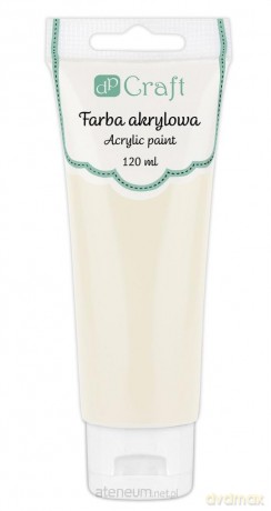 Farba akrylowa kremowa 120ml
