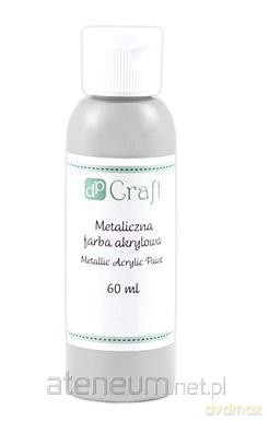 Farba akrylowa metaliczna silver 60ml