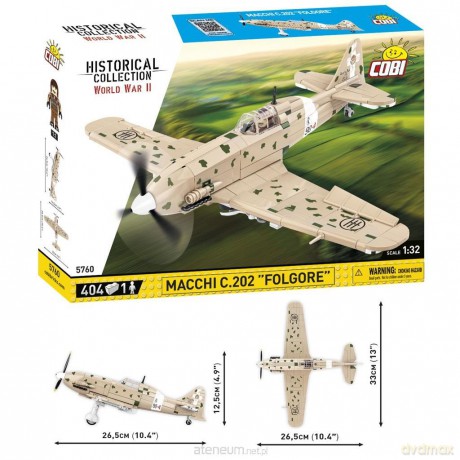 Historical Collection. Macchi C.202 Folgore [KLOCKI]