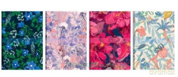 Kalendarz 2025 książkowy 10x15 WTV Flowers [KALENDARZ]