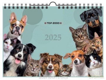 Kalendarz 2025 ścienny A4 Animals [KALENDARZ]