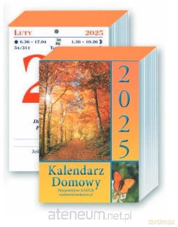 Kalendarz 2025 zdzierak Domowy [KALENDARZ]