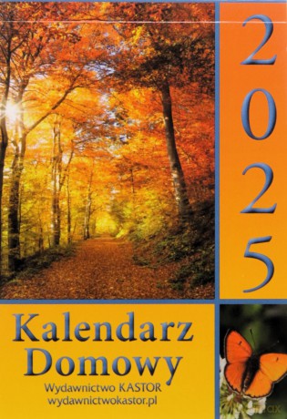 Kalendarz 2025 zdzierak Domowy [KALENDARZ]