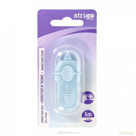 Korektor w taśmie mini 5mmx6m niebieski