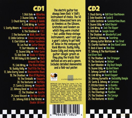 Rock N Roll Guitar Greats (digipack) [2CD]