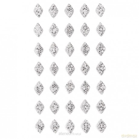 Kryształki samoprzylepne diamenty 35szt