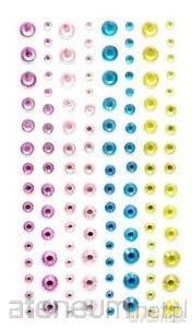 Kryształki samoprzylepne Pastel sweeties 120szt