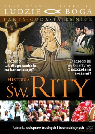 Historia św. Rity (Ludzie Boga) (booklet) [DVD]