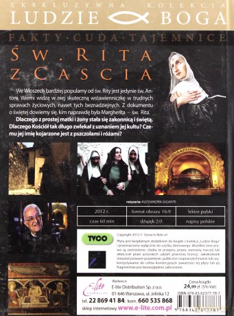 Historia św. Rity (Ludzie Boga) (booklet) [DVD]