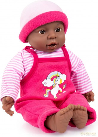 Lalka Interactive Baby 40cm różowa