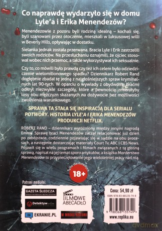 Morderstwo Menendezów. Historia Lyle'a i Erika - Robert Rand [KSIĄŻKA]