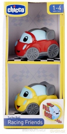 Pojazdy turbo kula przyjaciele 2szt
