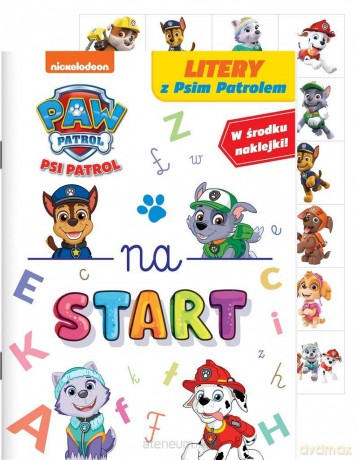 Psi Patrol. Na start 6. Litery z Psim Patrolem [KSIĄŻKA]