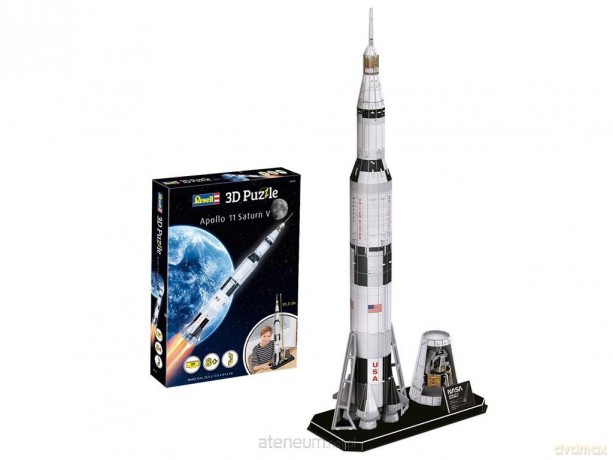 REVELL 3D 136 el. Apollo 11 Saturn V [PUZZLE]
