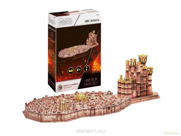 REVELL 3D 262 el. Ród Smoka - Królewska Przystań [PUZZLE]