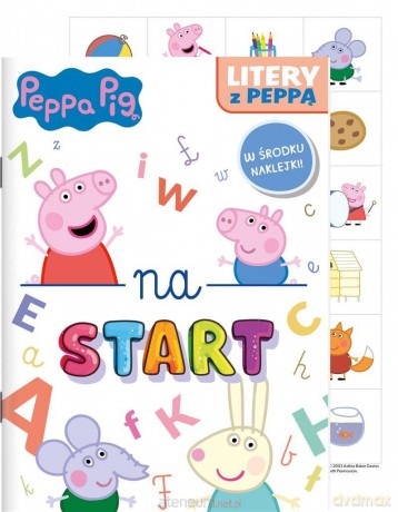 Świnka Peppa. Na start 6. Litery z Peppą [KSIĄŻKA]