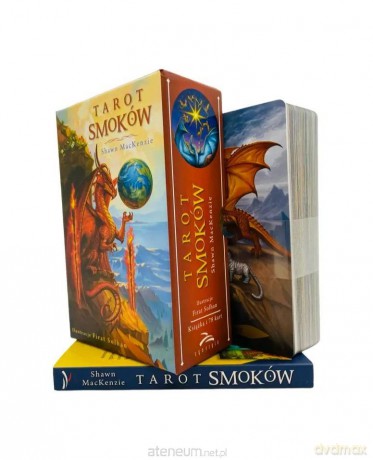 Tarot Smoków (książka + karty) - Firat Solhan, Shawn MacKenzie [KSIĄŻKA]